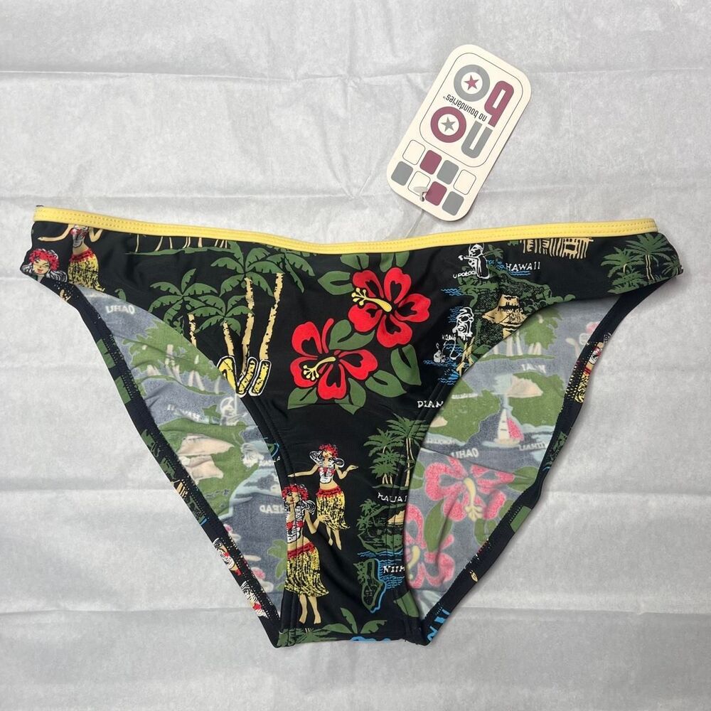 Y2K No Boundaries Hawaii Bikini Bottoms New With Tags